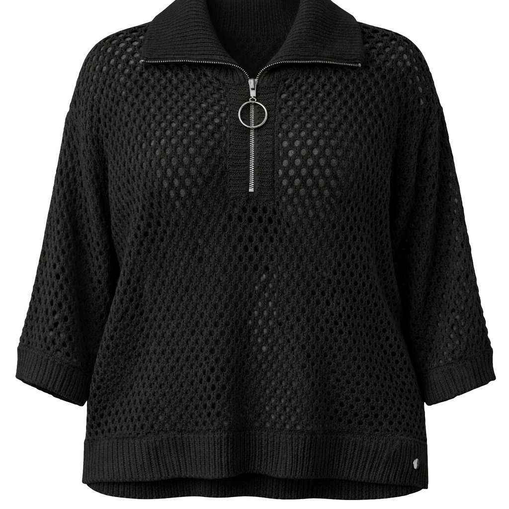 THE MARINA ZIP KNIT