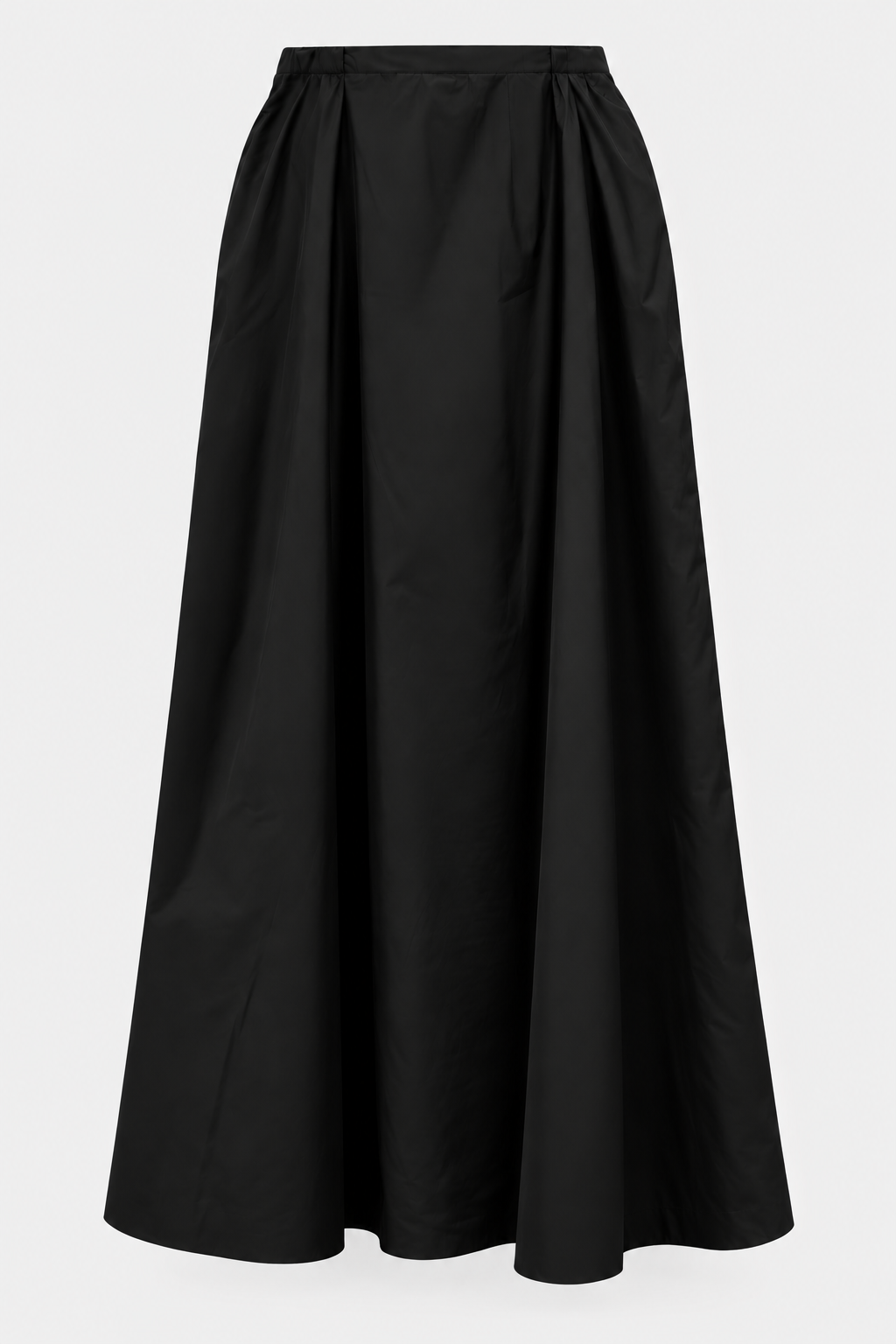 TAFFETA MAXI SKIRT