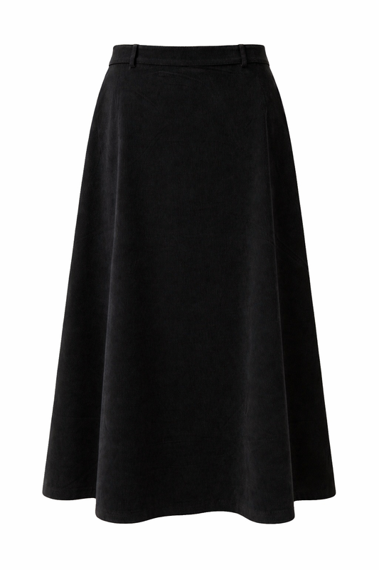 CORD A-LINE SKIRT