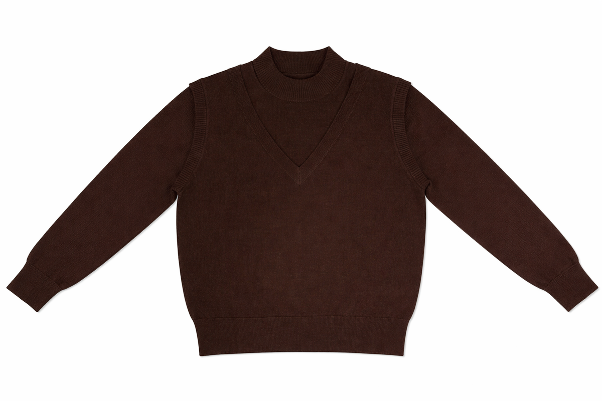 VEST COMBO SWEATER