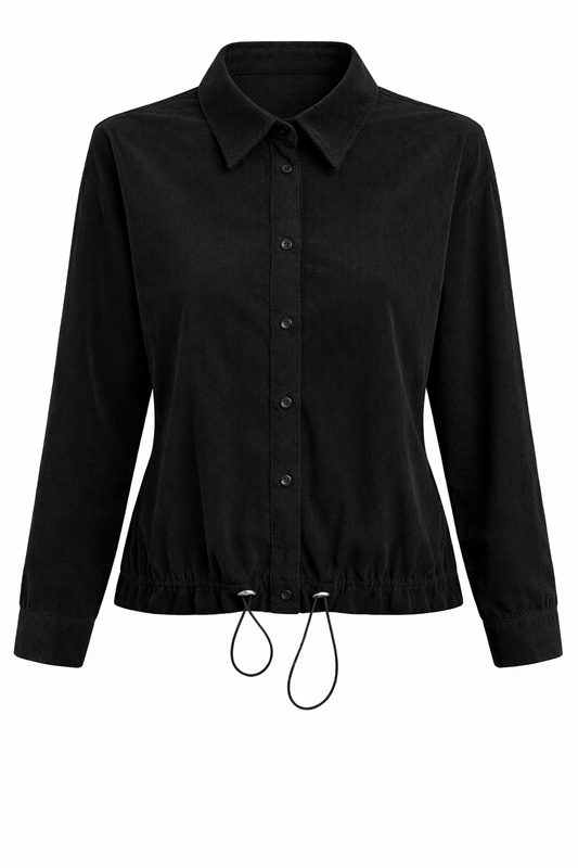 DRAW WAIST BLOUSE