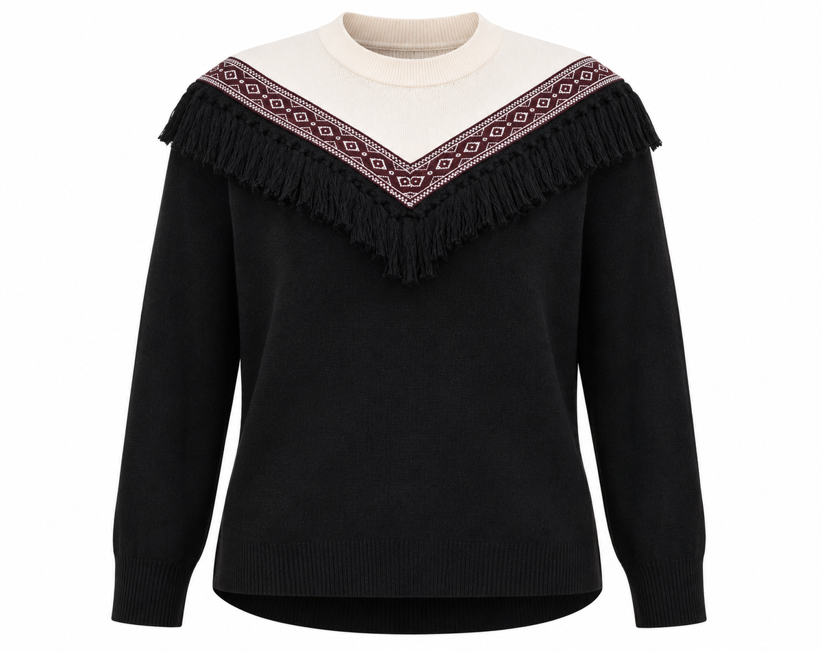 COWGIRL FRINGE SWEATER