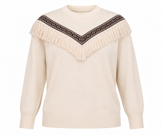COWGIRL FRINGE SWEATER
