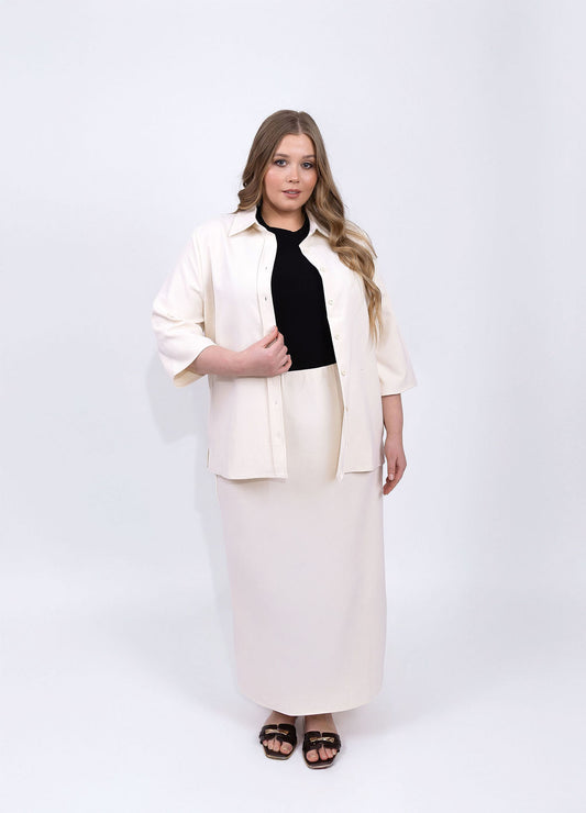 SLIM A-LINE SKIRT