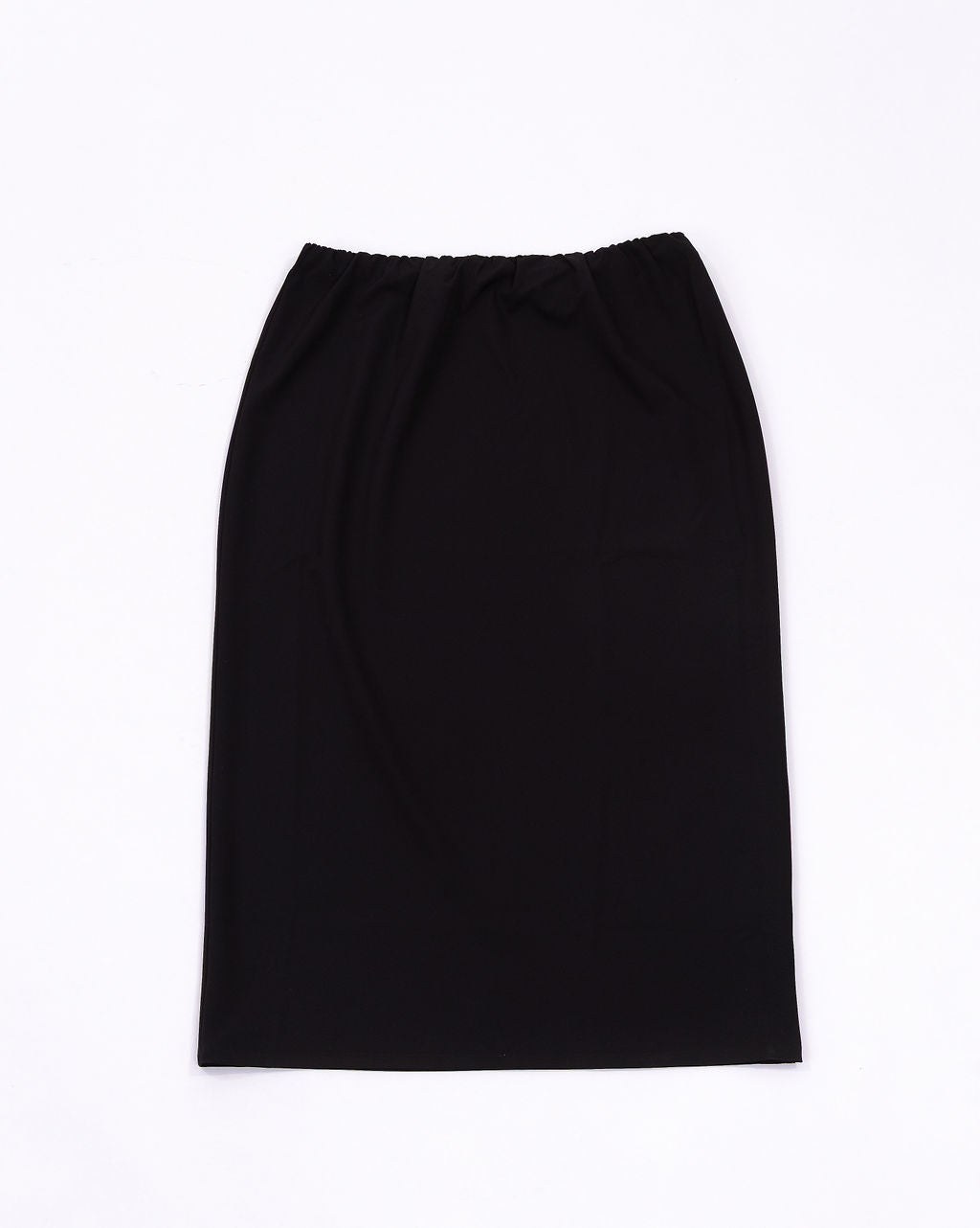 SOLID STRAIGHT SKIRT