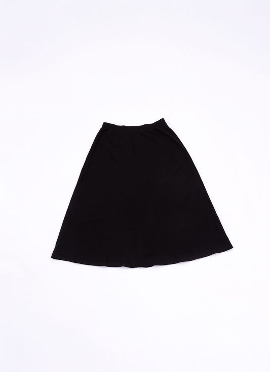 PONTI BLACK A-LINE SKIRT