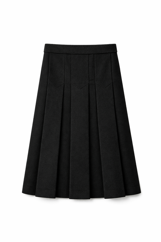 POWER PLEAT SKIRT SOLID
