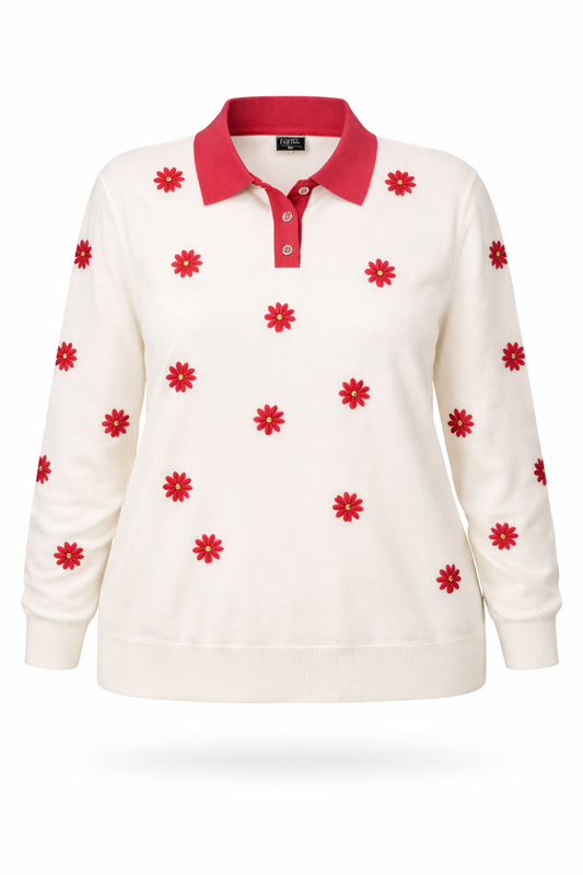 POP COLLAR SWEATER