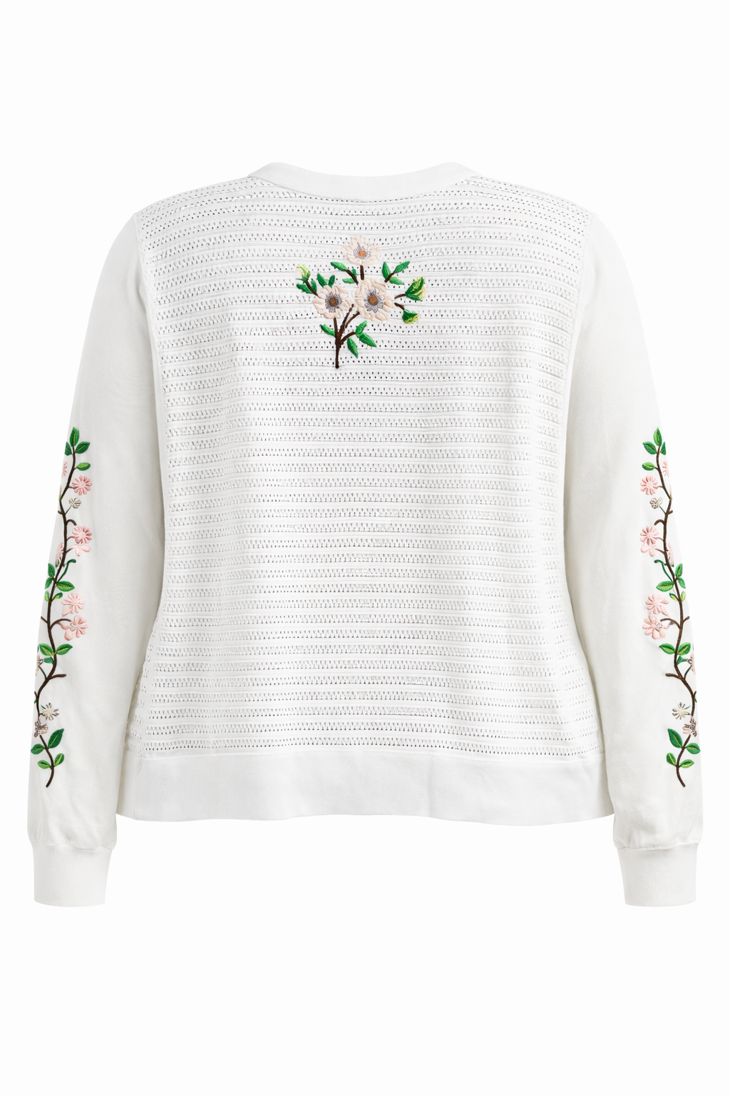 THE EMBROIDERED KNIT CARDIGAN