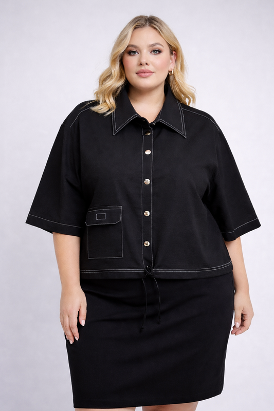 THE SHARP SILHOUETTE BUTTON-UP