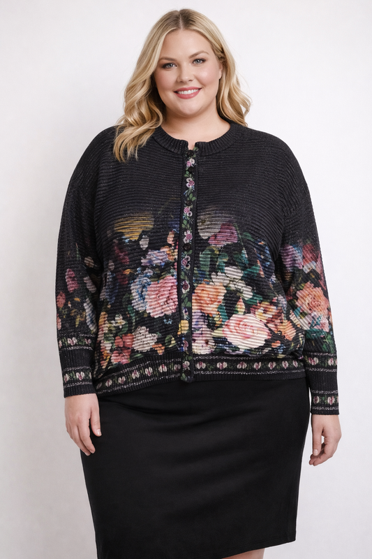 GARDEN BUTTON CARDIGAN