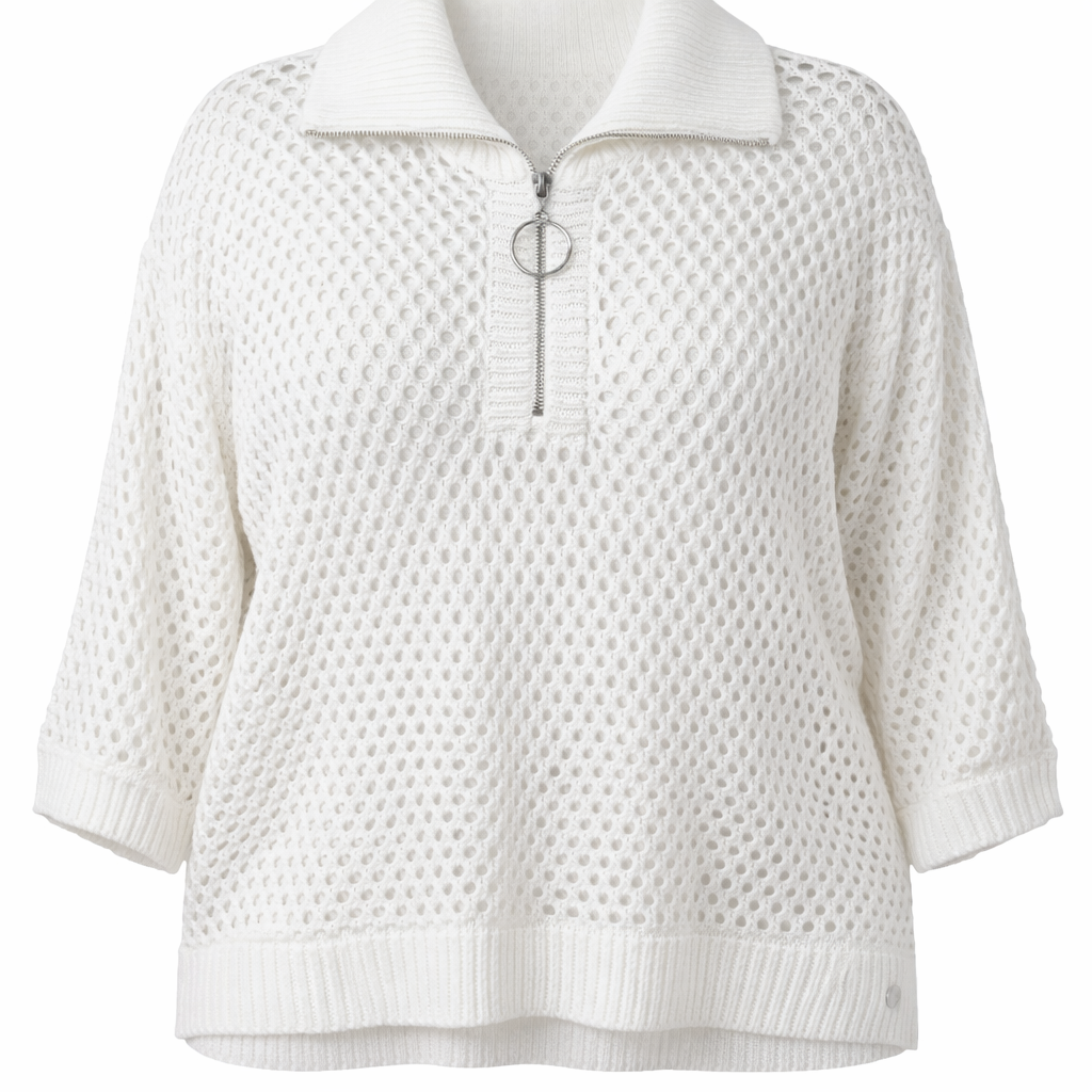 THE MARINA ZIP KNIT