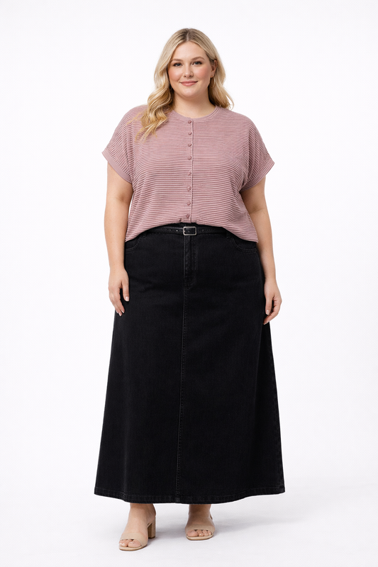 MAUVE MOMENT KNIT TOP