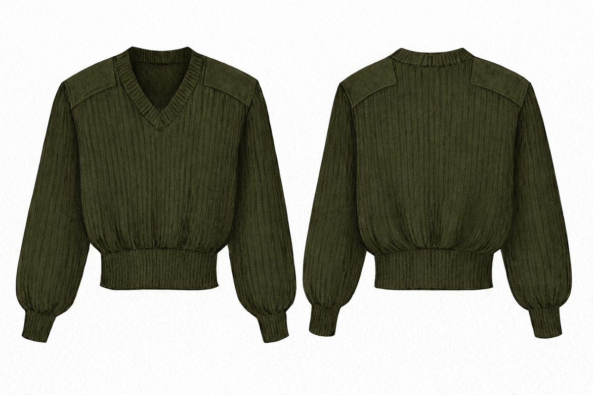 PATCHWORK SWEATER