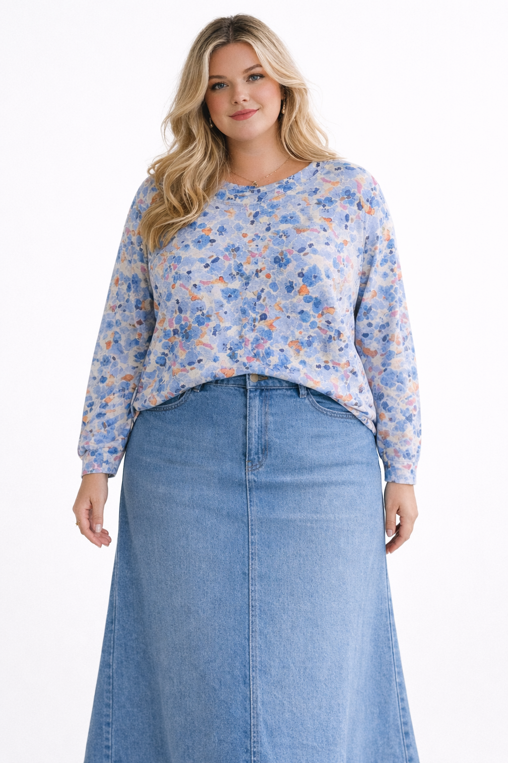 BLUE MEADOW BREEZE TOP