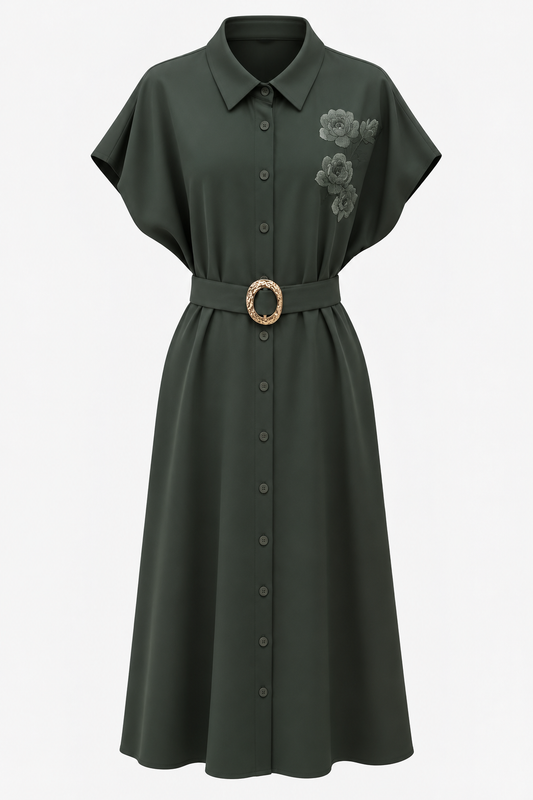OLIVE MUSE DRESS