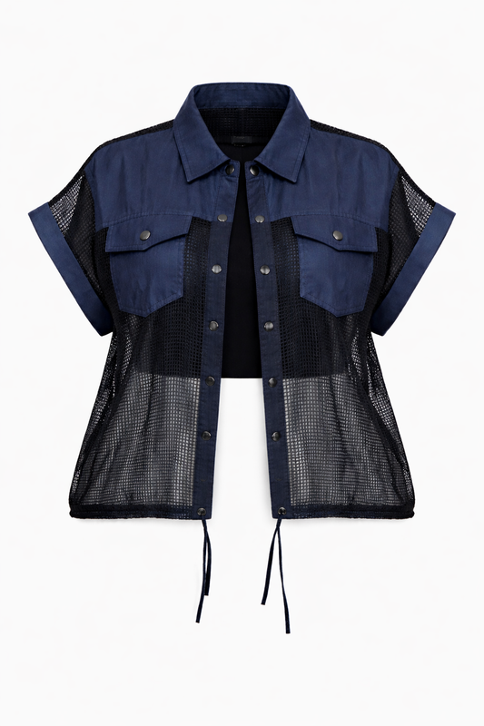 THE POWER MESH CARGO SHIRT