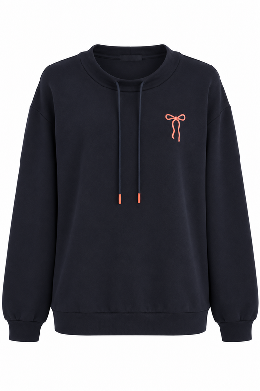CORAL ACCENT PULLOVER