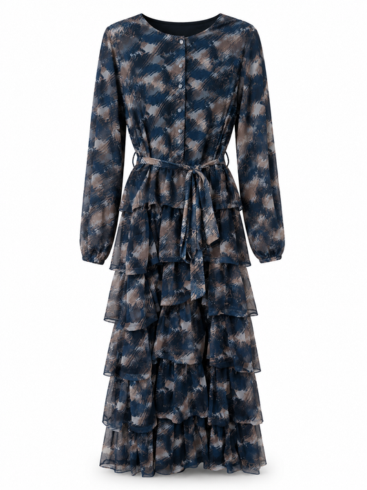 MIDNIGHT WAVES DRESS
