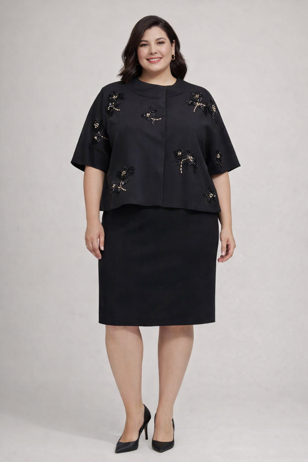 EMMA TOP WITH BEADING