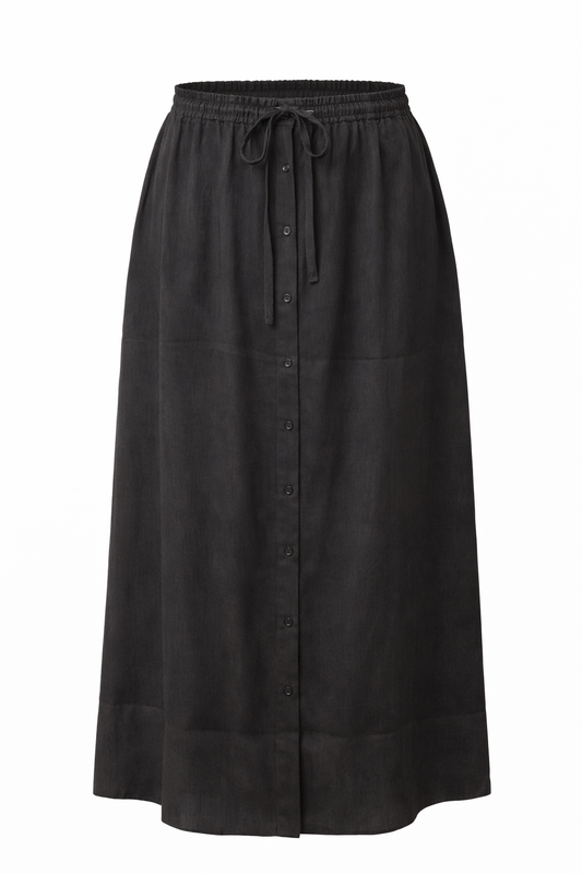 THE EFFORTLESS BUTTON FRONT MAXI
