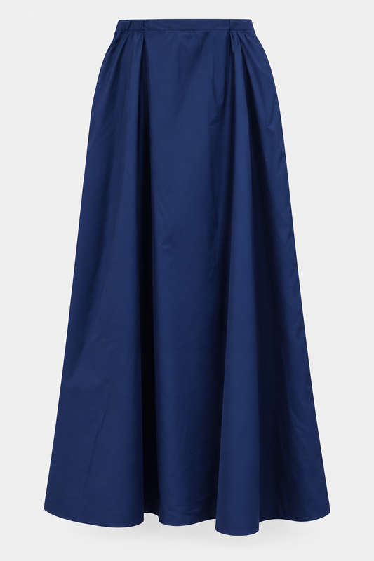 TAFFETA MAXI SKIRT