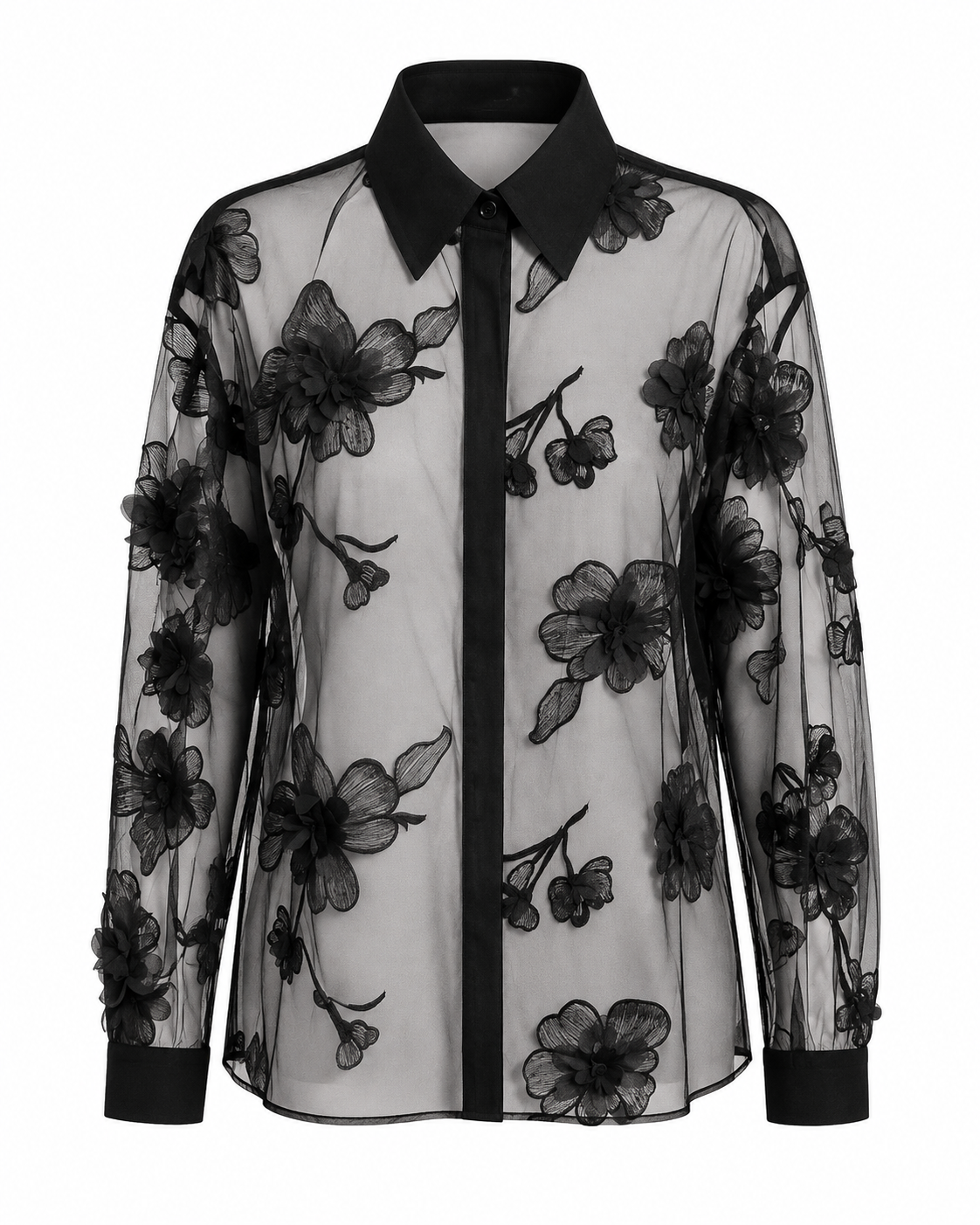 SHADOW BLOOM BLOUSE