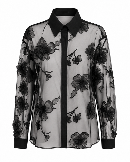 SHADOW BLOOM BLOUSE
